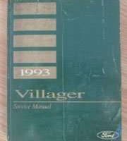 1993 Mercury Villager Service Manual