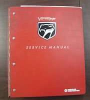 1992 Dodge Viper Service Manual