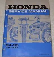 1994 Honda CB1000 Motorcycle Service Manual