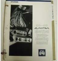 1995 Hyundai Elantra Electrical Troubleshooting Manual