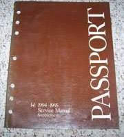 1994 Honda Passport Service Manual Supplement