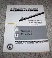 1996 Pontiac Firebird Labor Time Guide