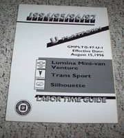 1995 Oldsmobile Silhouette Labor Time Guide