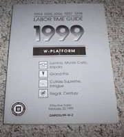 1995 Oldsmobile Cutlass Supreme Labor Time Guide