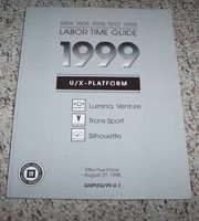 1994 Oldsmobile Silhouette Labor Time Guide