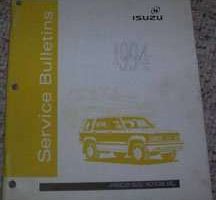 1994 Isuzu Rodeo Service Bulletin Manual