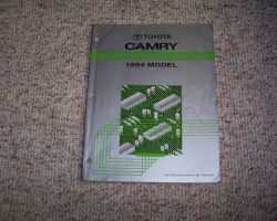 1994 Toyota Camry Electrical Wiring Diagram Manual