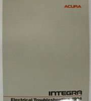 1994 Acura Integra Electrical Wiring Diagram