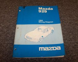 1994 Mazda 929 Wiring Diagram