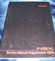 1994 Acura NSX Supplement Manual