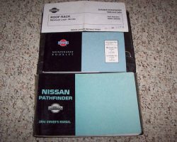 1994 Nissan Pathfinder Owner's Manual Set