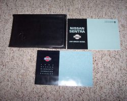 1994 Nissan Sentra Owner's Manual Set