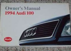 1994 Audi 100 Owner's Manual