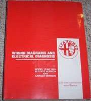 1991 Alfa Romeo 164 Wiring Diagrams & Electrical Diagnosis Manual