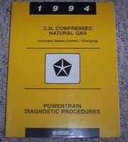 1994 Dodge Caravan & Grand Caravan 3.3L Compressed Natural Gas Powertrain Diagnostic Procedures
