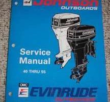 1994 Johnson Evinrude 40 HP Models Shop Service Repair Manual