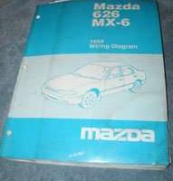 1994 Mazda 626 & MX-6 Wiring Diagram Manual