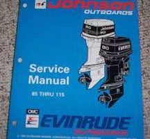 1994 Johnson Evinrude 100 HP Models Service Manual