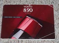 1994 Volvo 850 Owner's Manual
