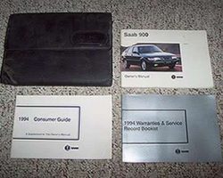 1994 Saab 900 Owner's Manual Set