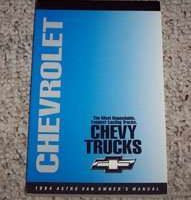 1994 Chevrolet Astro Owner's Manual