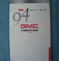1994 GMC B7 Chassis Owner's Manual
