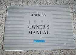 1994 Mazda B Series Pickup Truck Owner's Manual