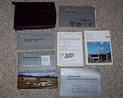 1994 Mercedes Benz C220 & C280 C-Class Owner's Manual Set