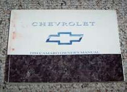 1994 Chevrolet Camaro Owner's Manual
