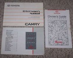 1994 Toyota Camry Owner's Manual Set