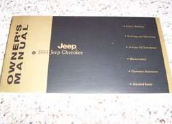 1994 Jeep Cherokee Owner's Manual