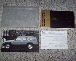 1994 Jeep Cherokee Owner's Manual Set