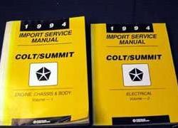 1994 Plymouth Colt Service Manual