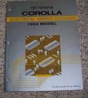 1994 Toyota Corolla Electrical Wiring Diagram Manual