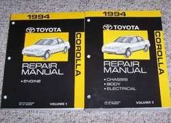 1994 Toyota Corolla Service Repair Manual