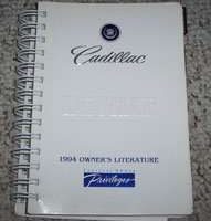 1994 Cadillac Deville Owner's Manual