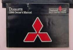 1994 Mitsubishi Diamante Owner's Manual