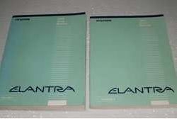 1994 Hyundai Elantra Service Manual