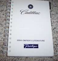 1994 Cadillac Eldorado Owner's Manual
