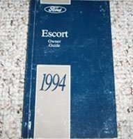 1994 Ford Escort Owner's Manual