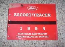 1994 Mercury Tracer Electrical & Vacuum Troubleshooting Manual