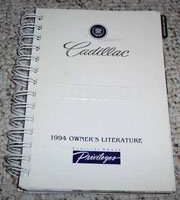 1994 Cadillac Fleetwood Owner's Manual
