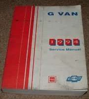 1994 GMC Vandura & Rally Service Manual