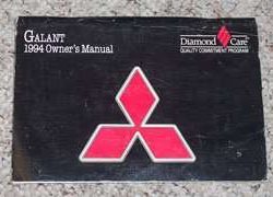 1994 Mitsubishi Galant Owner's Manual