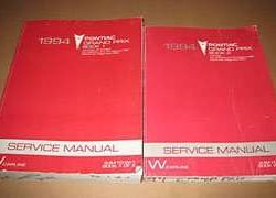 1994 Pontiac Grand Prix Service Manual