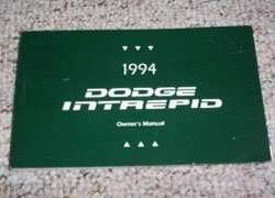 1994 Dodge Intrepid Owner's Manual