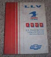 1994 Chevrolet US Mail Long Life Vehicle Service Manual