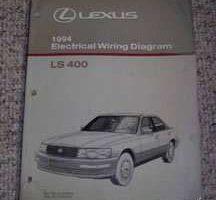 1994 Lexus LS400 Electrical Wiring Diagram Manual