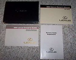 1994 Lexus LS400 Owner's Manual Set