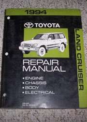 1994 Toyota Land Cruiser Service Repair Manual